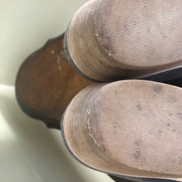 Sam Edelman Petty 2 Women's Suede Ankle Booties Grey Distressed Side Zip 8.5 - Picture 7 of 7